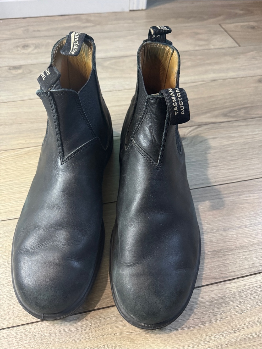 Blundstone Men's Black Leather Chukka Boots